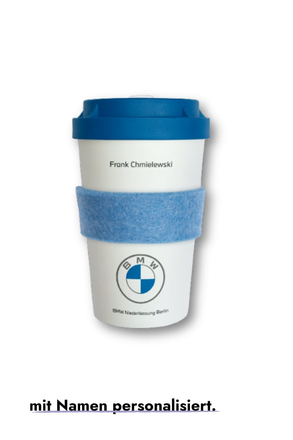 Nachhaltige Kaffeebecher personalisiert